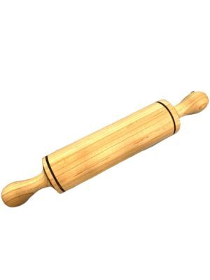 Rodillo de madera para tortillas trigo 20 cm