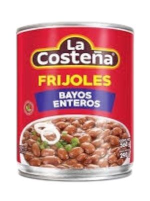 Frijoles bayos enteros La Costeña 560g