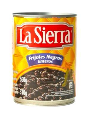 Frijoles Negros Enteros La Sierra 560 gr