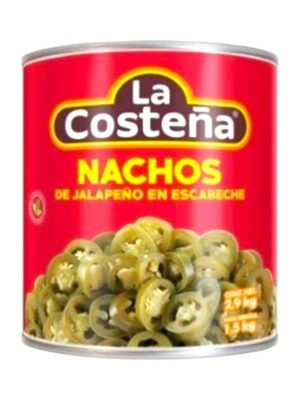 Chiles Jalapeños para Nachos La Costeña 2,8 kg.