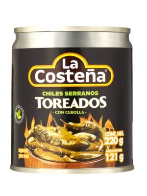Chiles serranos toreados La Costeña 220g