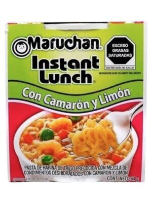 Maruchan con Camarón y Limón 64g