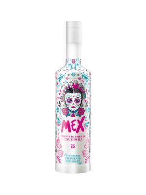 Crema De Fresas Con Tequila Mex 700 ml.