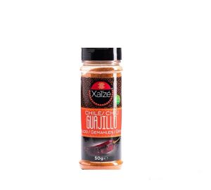 Chile guajillo molido Xatzé 50g