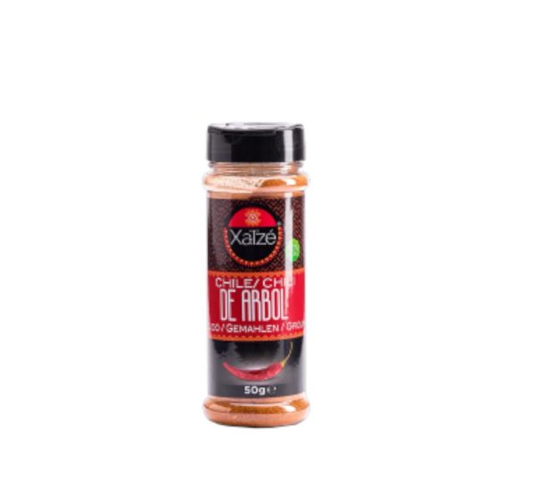 Chile de árbol molido Xatzé 50g