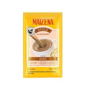 Atole Maizena sabor nuez