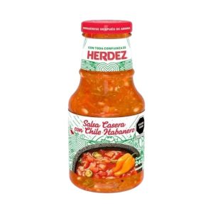 Salsa Casera con Chile Habanero Herdez 240 gr.