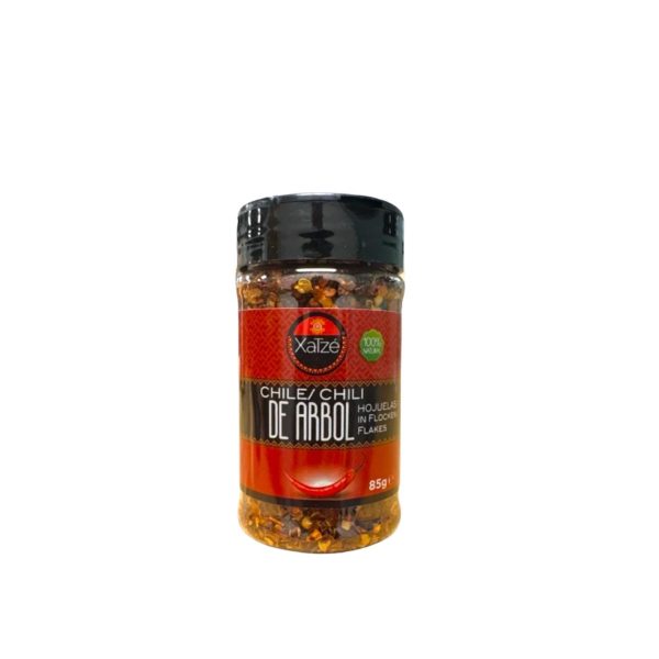 Hojuelas de chile de árbol Xatzé 85g