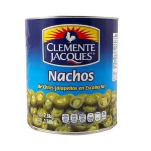 Chiles Jalapeños Nachos Clemente Jacques 2,8kg