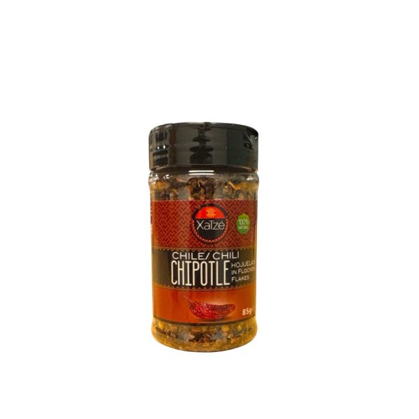 Hojuelas de chile chipotle Xatzé 85g
