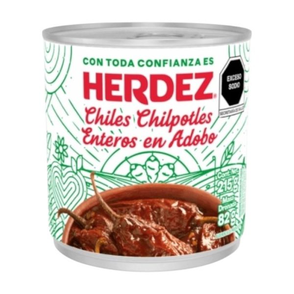 Chiles Chipotles en Adobo Herdez 199g.