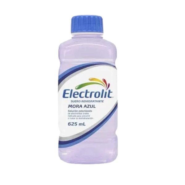 Electrolit suero hidratante Mora Azul 625 ml.