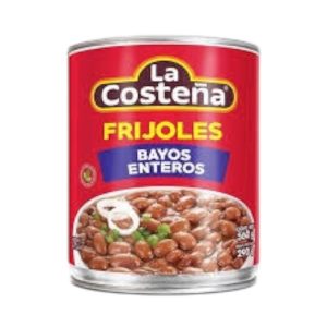 Frijoles bayos enteros La Costeña 560g