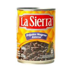 Frijoles Negros Enteros La Sierra 560 gr