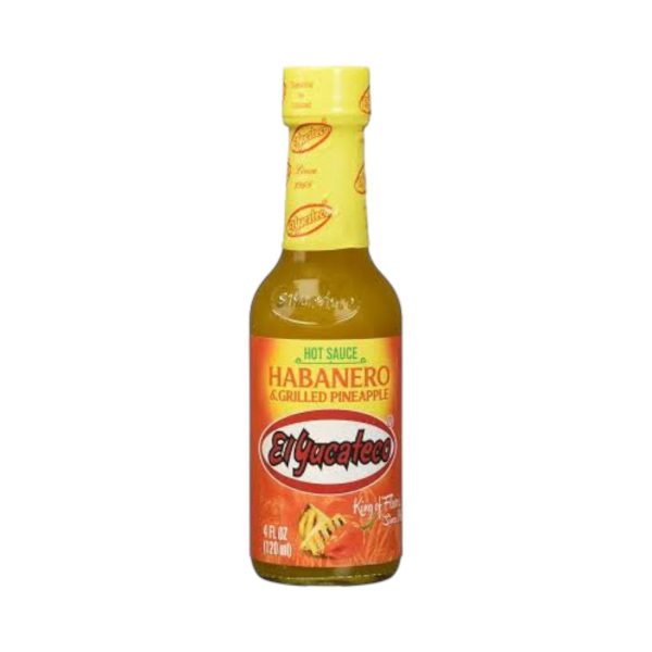 Salsa Habanero y Piña Asada El Yucateco 120 ml
