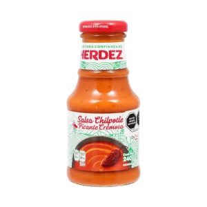 Salsa chipotle picante y cremosa Herdez 240g