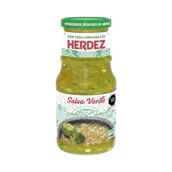 Salsa verde Herdez, 453 gr