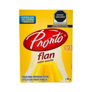Flan de Vainilla Pronto 84 gr. CAD. 12-2026
