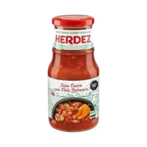 Salsa Casera con Chile Habanero Herdez 453 gr.