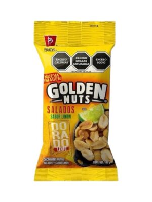 Cacahuates Limón y Sal Golden Nuts Barcel 78g