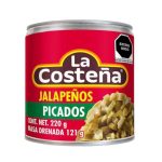 Chiles Jalapeños picados La Costeña 220 gr.