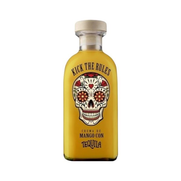 Crema De Mango Con Tequila Kick The Rules 700 ml.