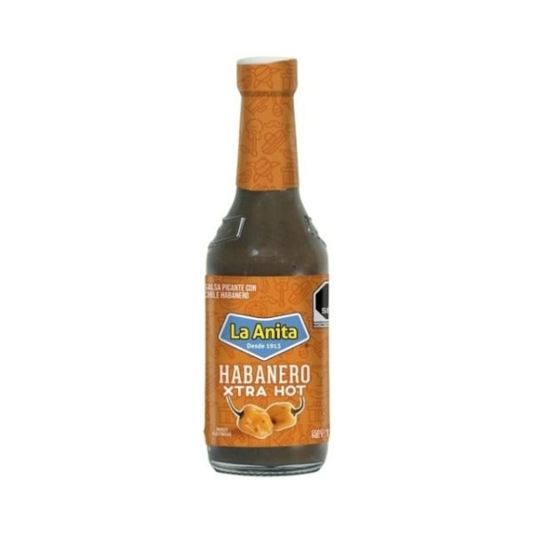 Salsa extra picante de chile habanero La Anita