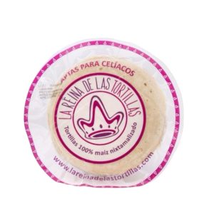 Tortillas de maíz blanco 10cm La Reina de las Tortillas, 500g