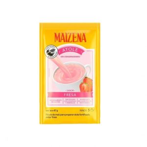 Atole Maizena sabor Fresa