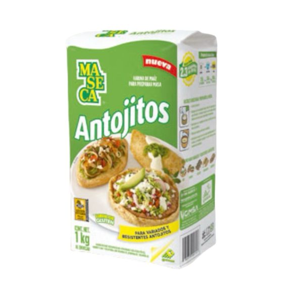 Harina de Maíz para antojitos Maseca 1kg.