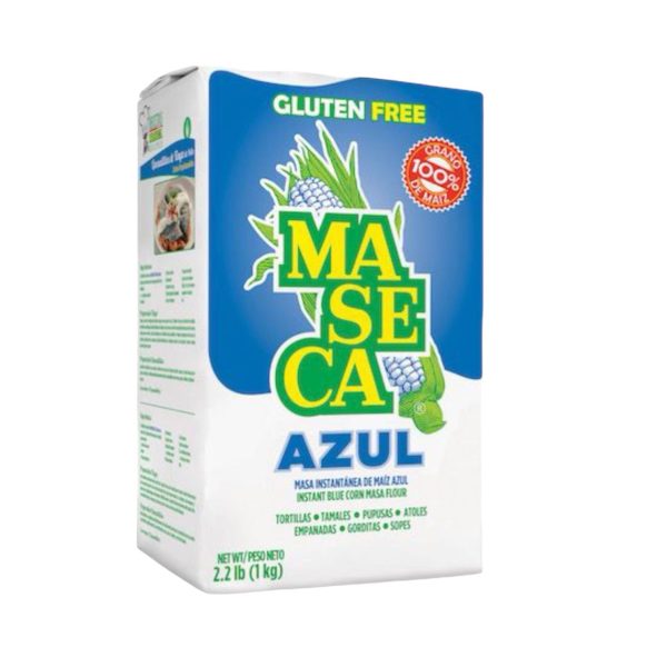 Harina de Maíz Azul Maseca 1k.