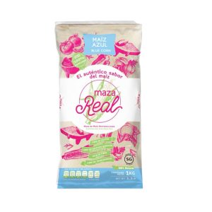 Harina de maíz azul Maza Real 1kg