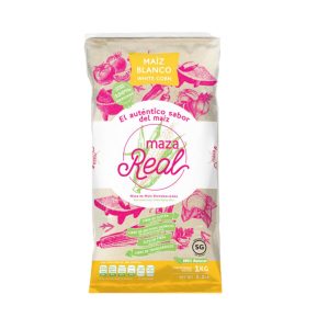 Harina de maíz blanco Maza Real 1kg
