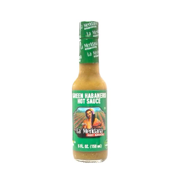 Salsa verde de habanero La Meridana, 150ml Con. Pref. 31-OCT-2026
