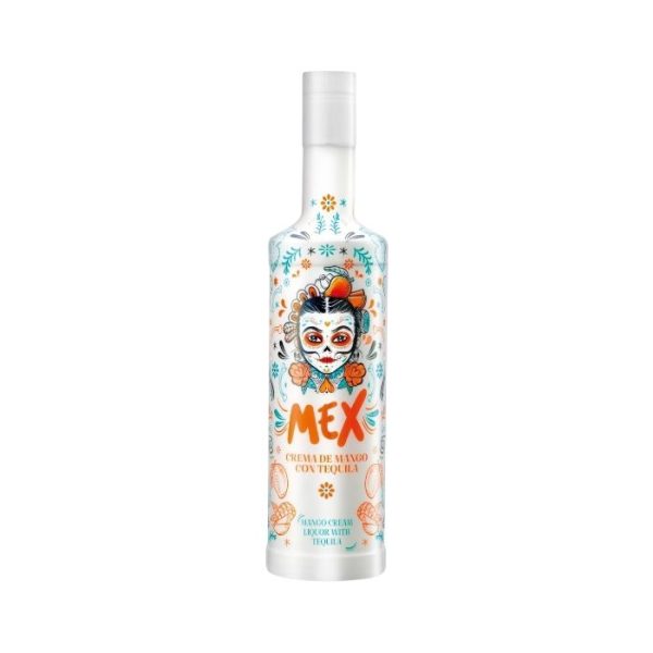 Crema De Mango Con Tequila Mex 700 ml.