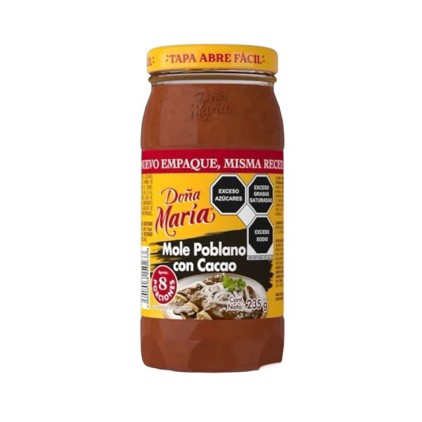Mole Poblano con cacao Doña María 235g