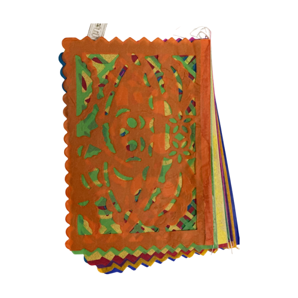 Papel picado Día de Muertos 25x17 cm