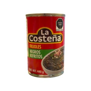 Frijoles Negros Refritos La Costeña 440 gr