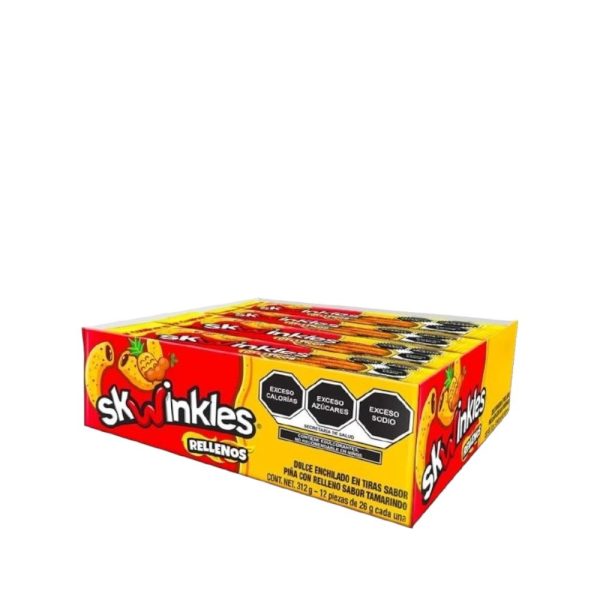 Skwinkles Rellenos Sabor Piña 12 un.