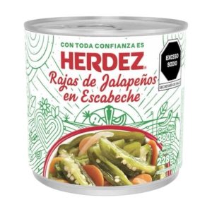 Rajas De Jalapeño En Escabeche Herdez 390 gr