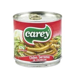 Chiles serranos en escabeche Carey 340g
