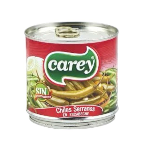 Chiles serranos en escabeche Carey 340g