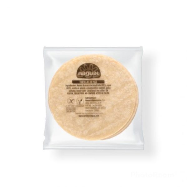 Tortillas de Maíz Amarillo Nagual 12 cm.