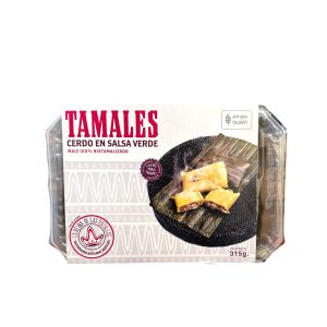 Tamales de cerdo en salsa verde 315g