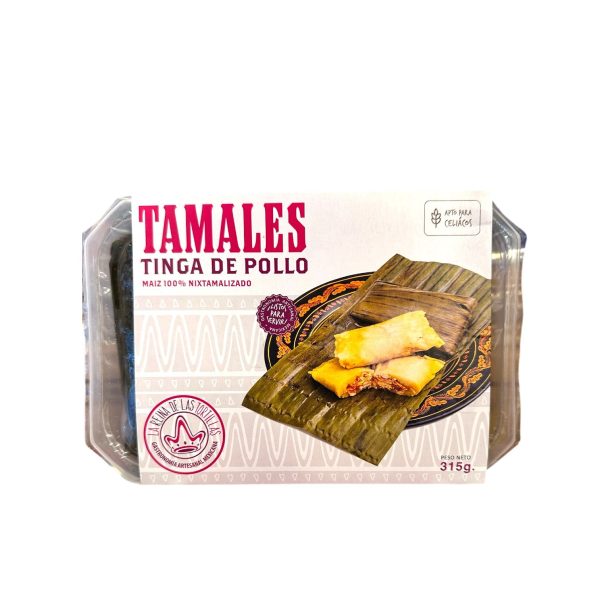 Tamales de tinga de pollo 315g