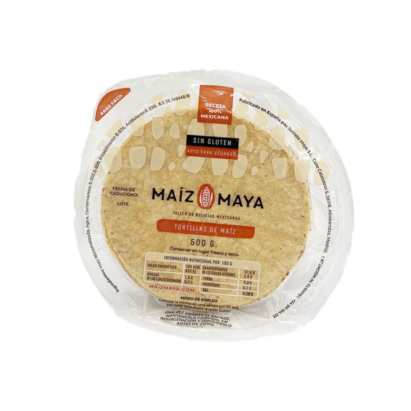 Tortillas Maíz Maya 13 cm