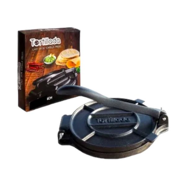 Prensa para hacer Tortillas Cast Iron 16 cm.