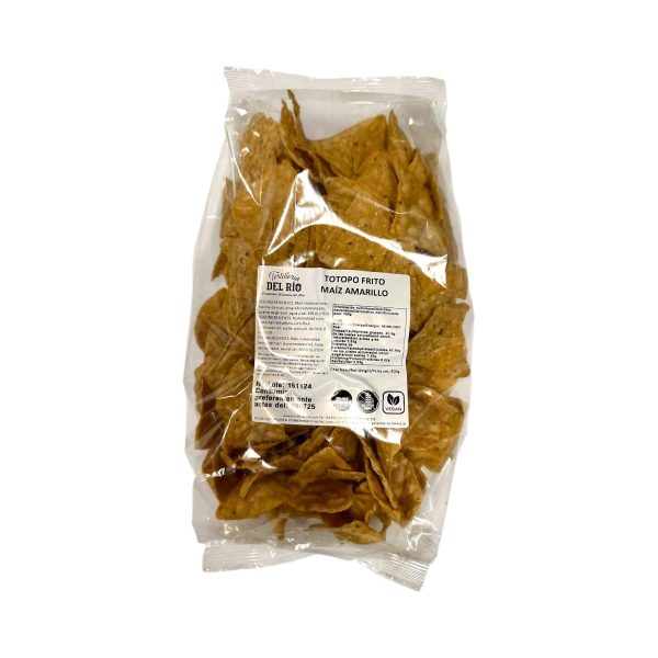 Totopos de Maíz Amarillo Del Rio 400 gr.