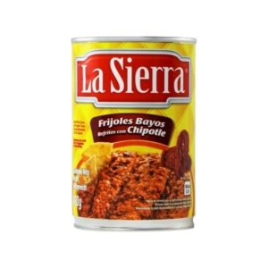 Frijoles Bayos Refritos Con Chipolte La Sierra 430g