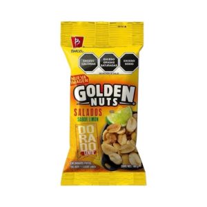 Cacahuates Limón y Sal Golden Nuts Barcel 78g